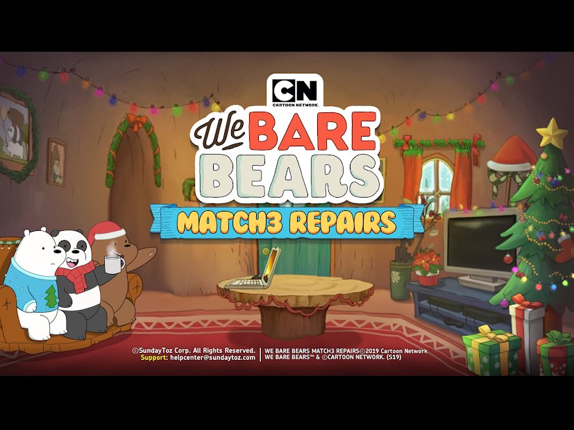 We Bare Bears: Match3 Repairs