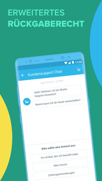 Wish - Smart Shoppen & Sparen