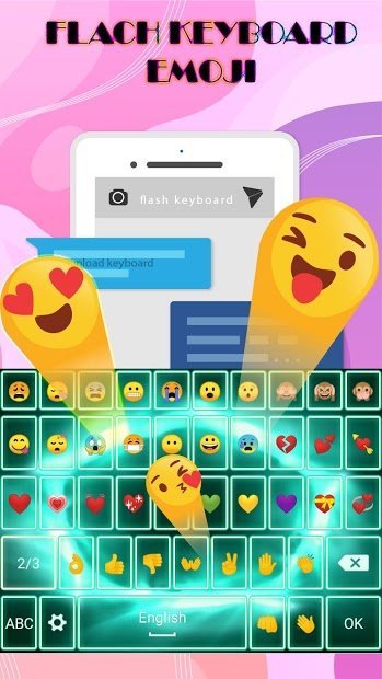 Flash Keyboard - Emoji & Theme