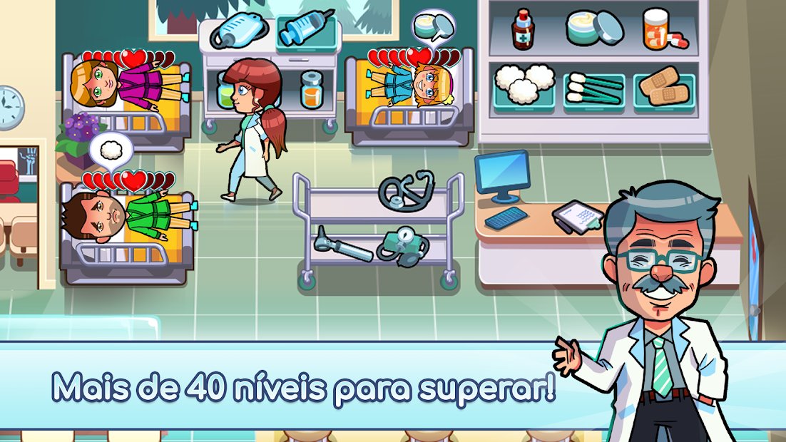 Hospital Dash - Cure Todos no Pronto-Socorro