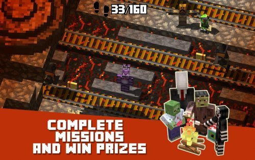 Crossy Creeper : Smashy Skins