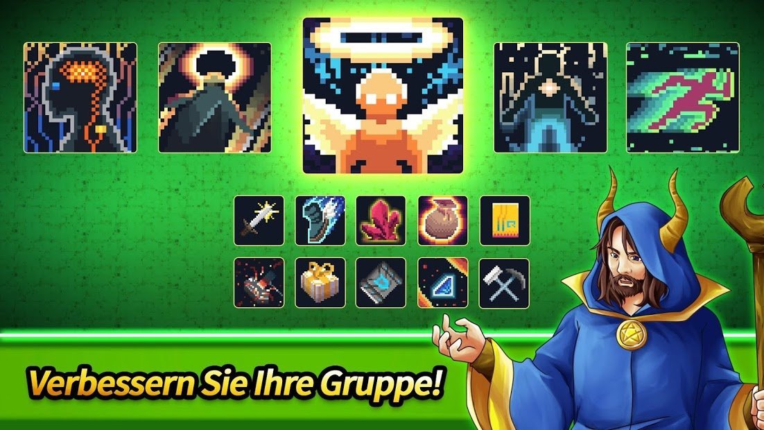 Dunidle - Idle RPG Pixel Heroes Dungeon Crawler