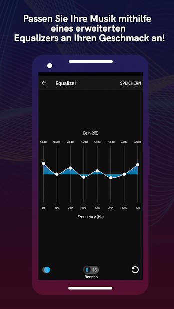 Boom: Musikplayer mit 3D Surround Sound und EQ