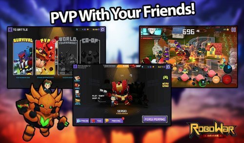 ROBOWAR - Robot VS Alien