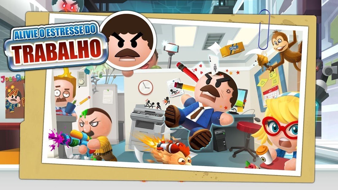 Beat the Boss 4: Stress-Relief Game. Kick the Jerk