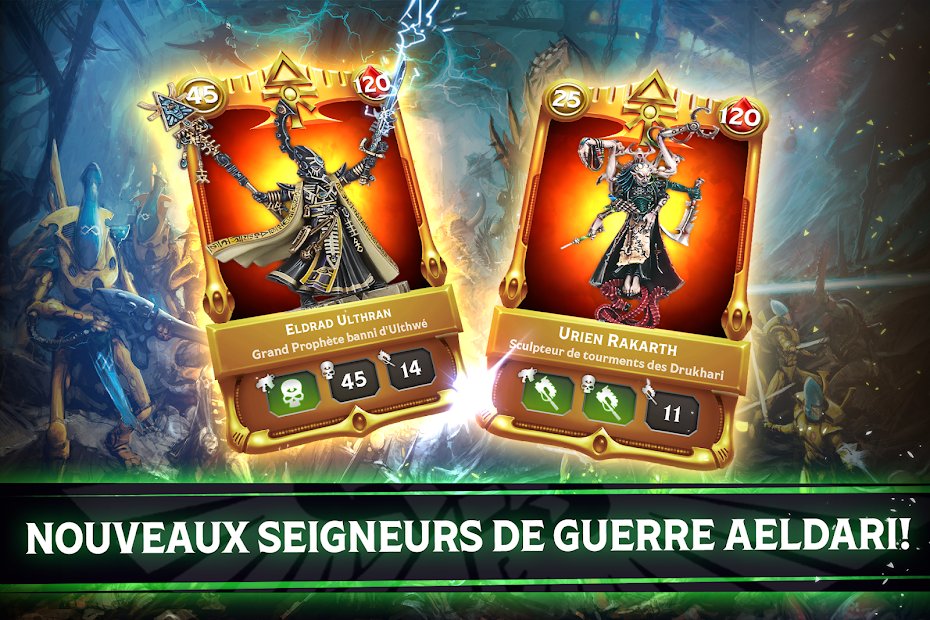 Warhammer Combat Cards - 40K Edition