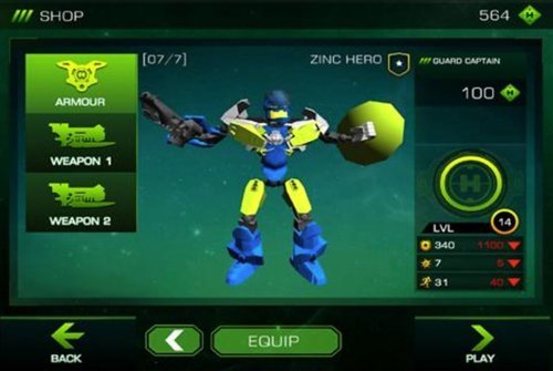 LEGO HeroFactory Brain Attack