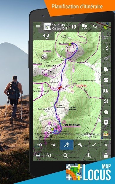 Locus Map Pro - Outdoor GPS navigation et cartes