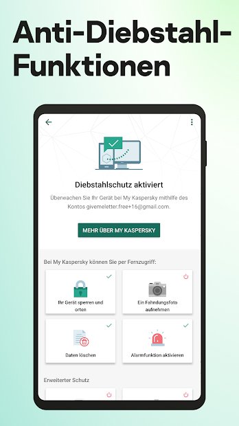 Kaspersky Sicherheit: Antivirus und Handy Schutz