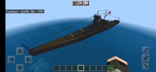 Créateur Crafter's Yamato Battleships Mod pour Minecraft