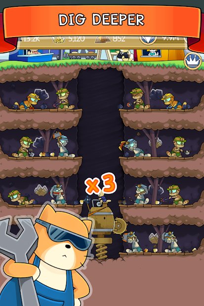 Dig it! - idle cat miner tycoon