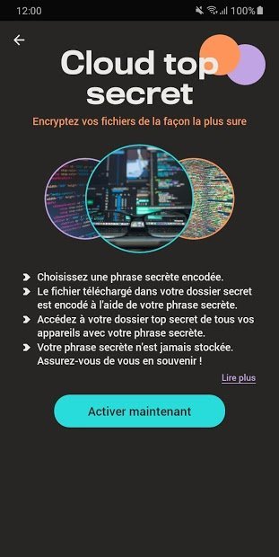Sauvegarde de 100 GO gratuite