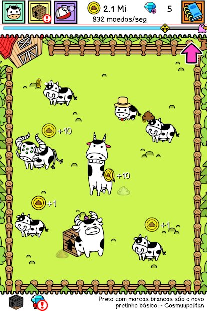 Cow Evolution - O Jogo da Vaca Louca e Mutante
