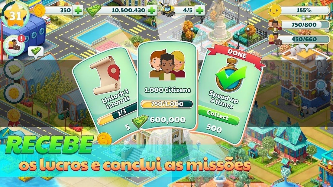 Town City - Village Building Sim Paradise Game