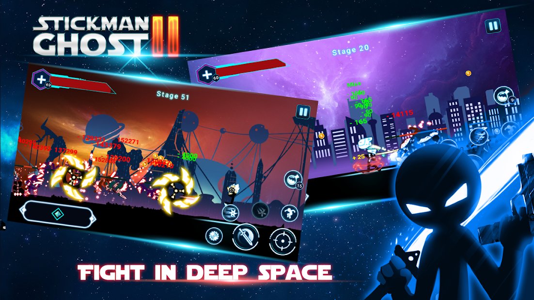 Stickman Ghost 2: Galaxy Wars