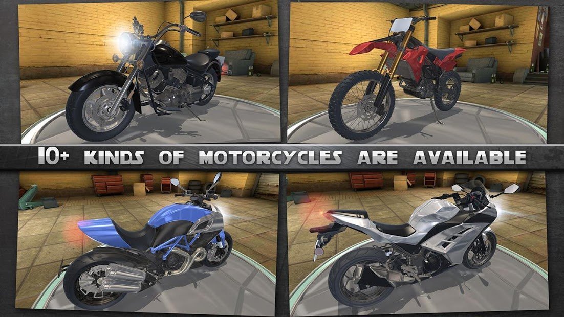 Motorcycle Rider - Racing of Motor Bike