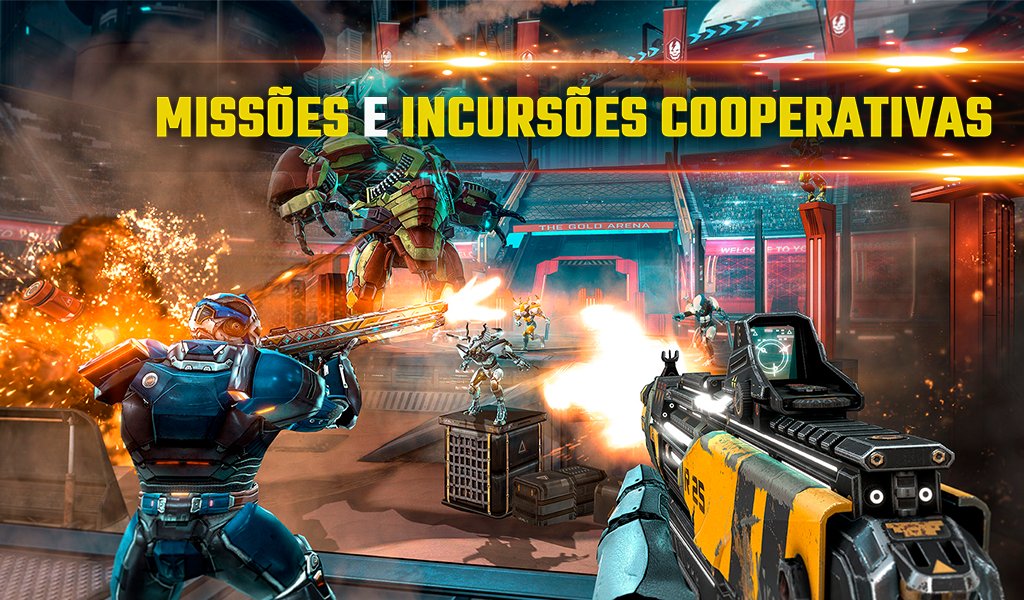 SHADOWGUN LEGENDS - FPS PvP and Coop Shooting Game