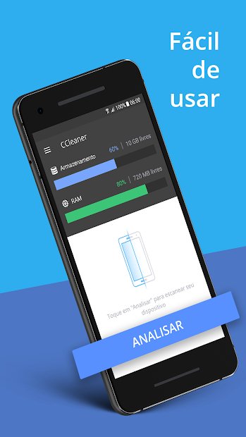 CCleaner - Limpeza de Celular, Otimizador