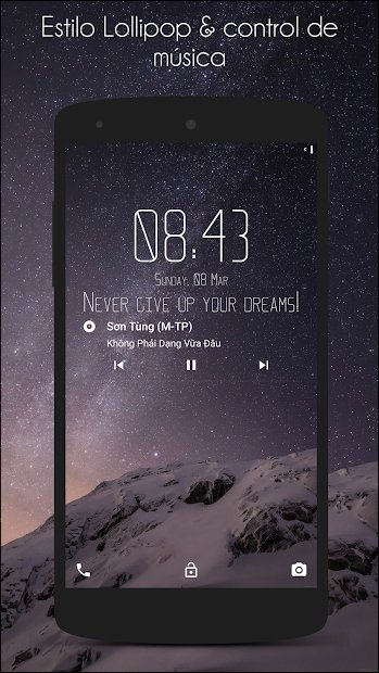 Hi Locker Sua tela de Bloqueio