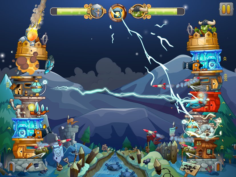 Tower Crush - Kostenlos Clash Spiel