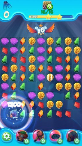 Finding Fish Frenzy: Seashells