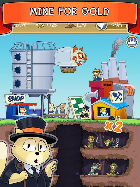 Dig it! - idle cat miner tycoon