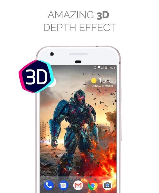 Live Wallpapers Parallax Hologram 4K HD