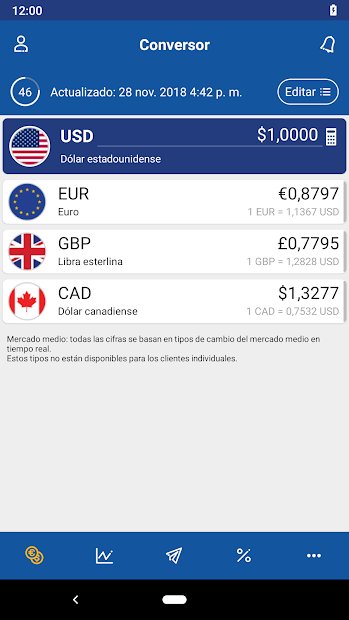 XE Currency - Transferencias de dinero y conversor