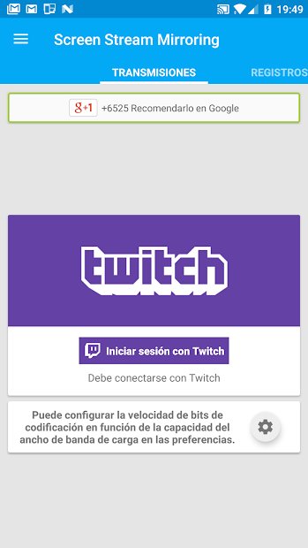 Screen Stream Mirroring