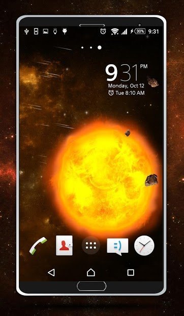 Sun Live Wallpaper