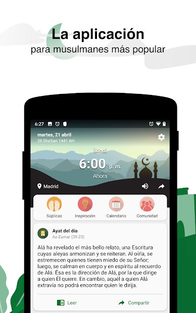 Muslim Pro - Horas del rezo, Athan, Corán y Quibla