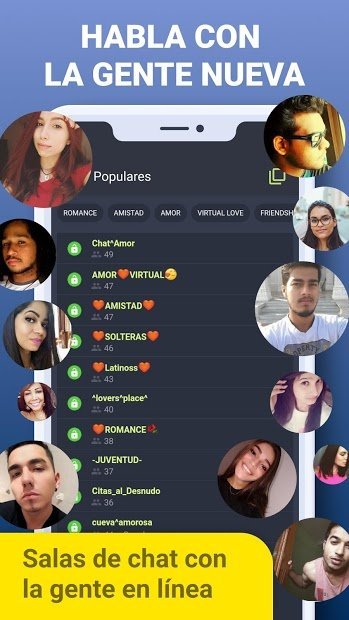 Salas de Chat y Citas Gratis - Galaxy