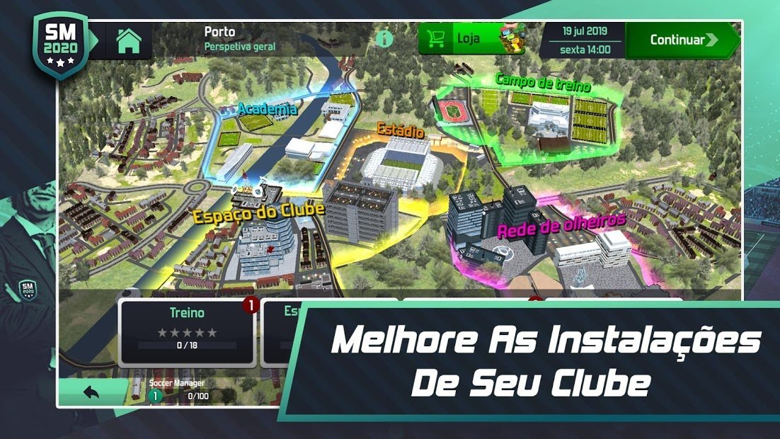 Soccer Manager 2020 - Jogo de Gestão de Futebol