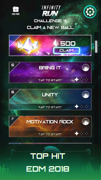 Infinity Run: Rush Balls On Rhythm Roller Coaster