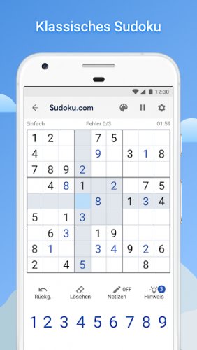 Sudoku.com: klassisches Sudoku