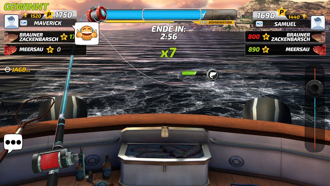 Fishing Clash: Angelspiel. 3D Welt der Fischer