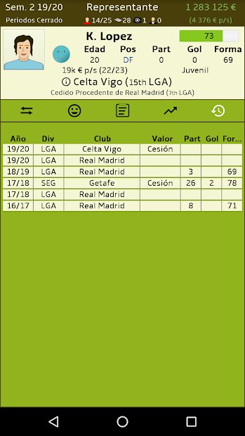 Representante de Fútbol (Football Agent)