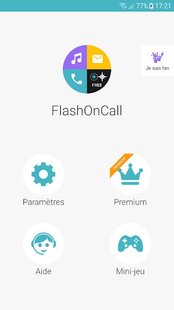 Flash sur appel (Flash on call et applications)