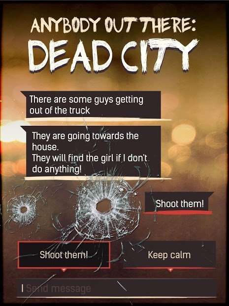 DEAD CITY Text Adventure & Cyoa