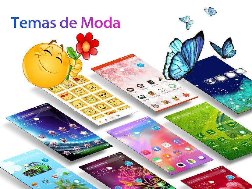 APUS Launcher: Temas, Papel de parede, Ocultar App