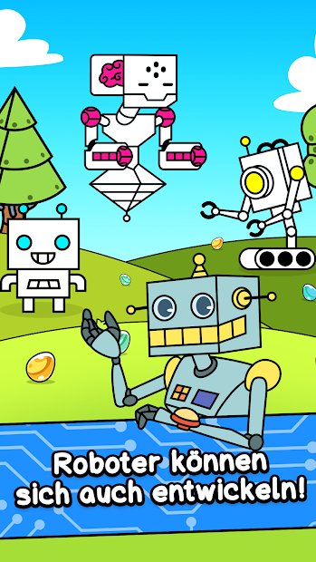 Robot Evolution - Clicker Game