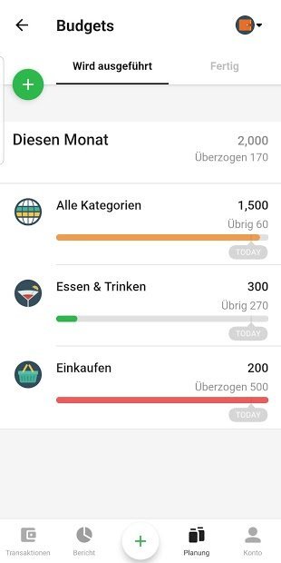Money Lover - Persönliche Finanzmanagement-App