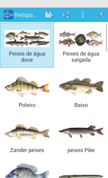 Relógio do pescador