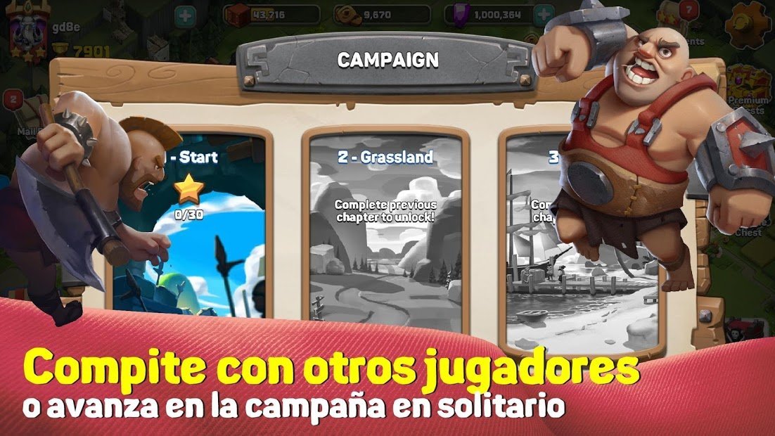 Caravan War: Defensa de torres y héroes