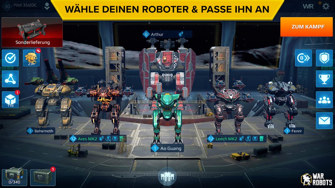 War Robots. Taktische 6v6 Mehrspielerkämpfe.