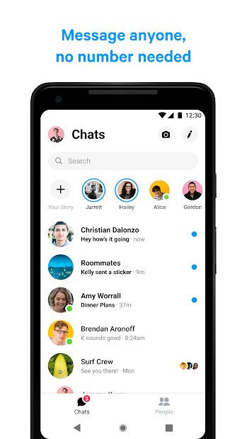 Messenger – Textos et appels vidéo gratuits
