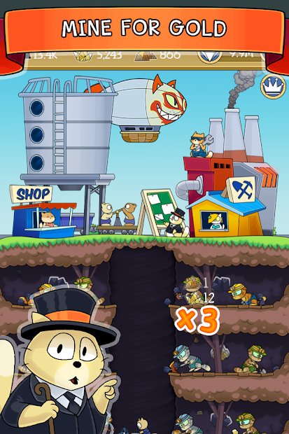 Dig it! - idle cat miner tycoon