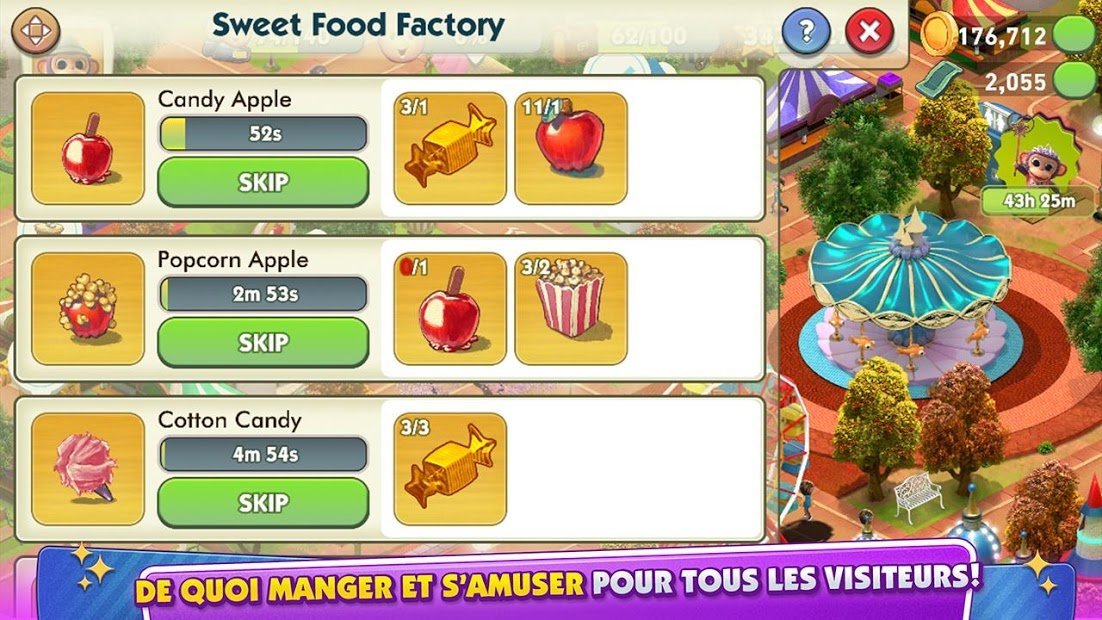 Manèges magiques du Parc des merveilles