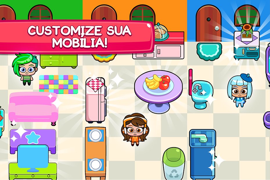 My Girl's Town - Crie e Decore Suas Casinhas