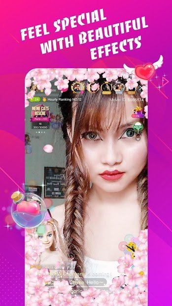 MeMe Live - Live Stream Video Chat & Make Friends